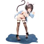 B´full ケモミミ学園 「メイド水着優ちゃん」illustrated by 色谷あすか 1/7スケール 塗装済み完成