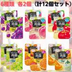 ta........ желе 6 вид каждый 2 шт итого 12 шт. комплект виноград pi-chi яблоко мускат мандарин Hokkaido дыня массовая закупка популярный .. желе набор 