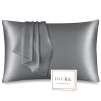 LULUSILK シルク 枕カバー シルク枕カバー 洗える シルク まくらカバー 両面シルク枕カバー 43x63cm 19匁 肌触りが良い 肌に優しい