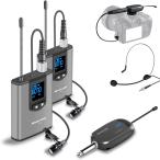 Alvoxcon беспроводной микрофон UHF булавка Mike беспроводной headset Mike зажим Mike "свободные руки" Mike беспроводной Mike анимация фотосъемка запись 