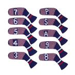 Scott Edward вязаный Golf железный крышка головки цилиндров 10 листов love казаться, в основном носки. вид стирка возможность . долговечность. есть Golf Club head Pro tech 