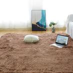 Mensu ラグ シャギーラグ カーペット 絨毯 ラグマット 1.5畳 滑り止め 洗える ふわふわ 130x190cm ホットカーペット 抗菌 防臭