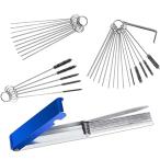 Kuroobaa carburetor cleaner tool set 44 point set 13ps.@ cleaning wire +20ps.@ cleaning needle +10ps.@ wire brush + 1 pcs hexagon re