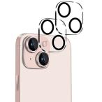 iPhone 13/iphone 13 mini 用 カメラ レンズ 保護カバー 黒縁取り 露出オーバー防止 硬度9H 全体保護 液晶強化ガラス レン