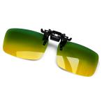 [KANASTAL] солнцезащитные очки пристегивающийся фартук зажим откидной тип очки. сверху очки . присоединение . мужской женский UV cut супер-легкий поляризованный свет 