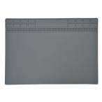 MOMI 作業マット 耐熱 シリコン 断熱マット 絶縁 マット断熱パッド 無臭無毒 シリコン製 溶接用 500℃高温熱風に耐える 35*25cm 卓上