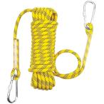 Wlikn многоцелевой трос The il 6mm выдерживаемая нагрузка 700kg садоводство стирка пассажирский палатка для 2 -слойный плетеный структура водостойкость уличный кемпинг предотвращение бедствий чуть более способ меры 1