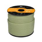 Abma Cordpala код 4mm 7 сердцевина выдерживаемая нагрузка 250kg 100% нейлон 30M - окантовка # авокадо & белый 