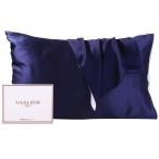 Vialifer シルク枕カバー 100%天然 6A級 43×63cm 封筒式枕カバー シルクピローケース テンセル 洗える 寝癖軽減 抗菌防臭 うる