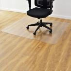 GIANTEX チェアマット 透明 PVC マット 幅150×奥行120cm 角丸 クリア 床保護マット デスクマット フローリングマット ゲーミング