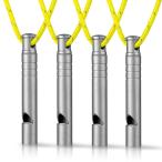 [TIMULTI] свисток дудка титановый срочный опасно предотвращение первая помощь дудка предотвращение бедствий для уличный альпинизм легкий колье имеется ( серый *4 шт )