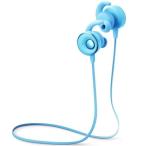 PGA　Bluetooth 4.1搭載 ワイヤレス ステレオ イヤホン イヤーサポート付き　PG-BTE2S03　ブルー