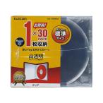CD/DVD/ Blue-ray кейс 1 шт. входит пластиковый кейс прозрачный 30 в кейсе ( Elecom ) Elecom [ производитель прямая поставка товар ]
