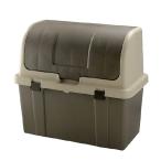 TU分別ストッカー 220L ブラウン W865×D460×H760mm (リッチェル) リッチェル【メーカー直送品】