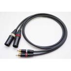 MOGAMI 2534 XLR(オス)→RCA 2本ペアケーブル 1m