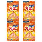 【4個】レンジでゆたぽん ぽかぽか快適睡眠 くりかえし使える　ゆたぽん huyu