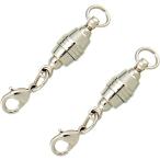  I носитель информации падение предотвращение c функцией колье. застежка серебряный 2 шт. комплект 