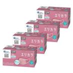 【4箱計120枚】ハイパーブロックマスク エリカラ くすみピンク 小さめサイズ30枚