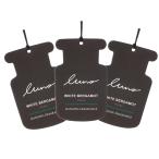  Carmate (Carmate) автомобильный комнатный подвешивание ниже дезодорация ароматические средства 3 шт. комплект [ белый бергамот ] Roo no висячий бумага натуральный aro бесплатная доставка 