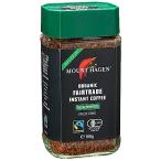 BTkviseQat マウントハーゲン オーガニック フェアトレード カフェインレスインスタントコーヒー100g 自然なカフェイン除去プロセスで香り 送料無料