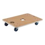 トラスコ中山(TRUSCO) 木製平台車 ジュピター ベージュ 900×600mm Φ100 300kg JUP-900-300 送料無料