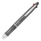 Pilot パイロット マルチ機能ペン Dr. Grip 4+1 0.5mm Acroインクボールペン 0.5mm シャープペンシル グレー (BK 送料無料