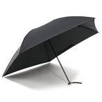 UVION STAR 超軽量 110g メンズ 折りたたみ傘 53cm 5本骨 耐風 手が濡れない 簡単おもいやり開閉 (ブラック)