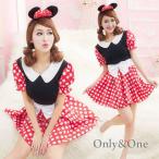 キャラクターコスプレ ドットワンピース レトロ SML(min)(ポスト投函発送対応)