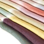 ショッピング松葉茶 帯揚げ 丹後 ちりめん 重目 日本製 新品 ONLY 8520-8539