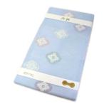 夏帯 仕立て上がり 九寸 絽 名古屋帯 京都 西陣織 正絹 新品 水色系　ONLY nas-130