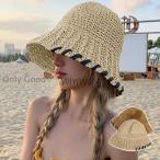 ショッピング麦わら帽子 麦わら帽子 ストローハット レディース