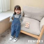 ショッピング韓国子供服 子供服 オーバーオール キッズ デニム オールインワン サロペット 韓国子供服 おしゃれ