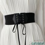 ショッピングサッシュベルト サッシュベルト レディース ゴム PU