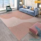 北欧風 ラグ カーペット 防水 洗える ラグマット 幾何学柄 滑り止め 柔らかい 床保護マット おしゃれ 撥水 防音 ホットカーペット 春夏秋冬 新生活 じゅうたん