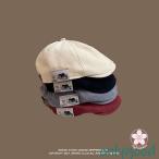 ハンチング レディース 帽子 ベレー帽 ハット 綿 ハンチング帽 シンプル ハンチングキャップ キャスケット小顔効果 男女兼用 カジュアル