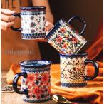 マグカップ 北欧 おしゃれ コーヒーカップ 陶器 ハンドメイド ティーカップ 大容量 コップ カフェマグ キッチン雑貨 食洗機/電子レンジ/オーブン対応 500ml 3色