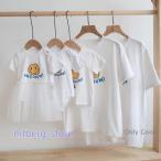  детская одежда девочка мужчина модный родственная пара look ... родители . пара t рубашка baby младенец смех лицо принт короткий рукав детский комбинезон футболка родители . пара look baby 