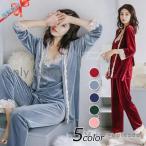 ネグリジェ ルームウエア モコモコ パジャマ レディース 冬 あったか ルームウエア 3点セット かわいい 大きいサイズ ガウン 寝間着 可愛い 大人 上品 部屋着