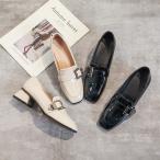 2色  韓国風 新作女性の事務靴だけで歩きやすい女性2020黒春夏秋冬のファッションの女性の美脚効果太めヒールピンヒール軽量シューズ レディース通勤