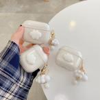 airpods pro ケース 韓国 airpods 第3世代 ケース airpods pro 第2世代 ケース airpods ケース TPU クラウド 雲 ラメ クリア チャーム