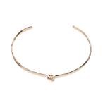 Yahoo! Yahoo!ショッピング(ヤフー ショッピング)スモールノットメタルスリムバングル ゴールド レディースアクセサリー onlyou オンリーユー