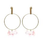 Yahoo! Yahoo!ショッピング(ヤフー ショッピング)ピアス レディース アクセサリー 韓国 シンプル ゴールドリングドッグモチーフ