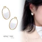 Yahoo! Yahoo!ショッピング(ヤフー ショッピング)ピアス レディース アクセサリー 韓国 シンプル サークルハーフシェル ゴールド シェル オーロラ 小さめ