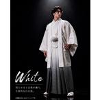 [ мужской hakama комплект в аренду ]/ цвет . есть /50-514BN/170-886BN/5 номер / день совершеннолетия / церемония окончания / свадьба / кимоно / перо тканый / hakama / круг . другой ястреб. перо / белый /../ серебряный bokashi /170cm