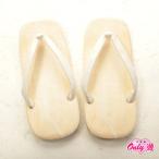  сандалии сэтта / мужской /58-028KT/ dono person мелкие вещи /25cm/ винил таблица / белый нос ./ высота 1.8cm/ сделано в Китае / zori / кимоно в аренду /