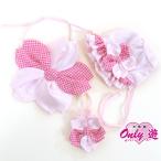 A22-0075/.. три . девочка праздник . "надеты" / JAPAN STYLE в аренду младенец для слюнявчик шляпа амулет первый надеты производство надеты 