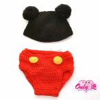 26-090/ baby костюм /MH-055IM/ baby вязаный / minnie / красный /100 день для / младенец /