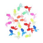 LIOOBO goldfish ... goldfish toy . day ... float goldfish festival equipment ornament 10 piece set ( Random )