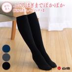 靴下 足うら美人（ハイソックス） かかとケア 角質ケア フットケア 日々割れ かさかさ 乾燥対策 潤い 保湿 山忠 温むすび