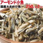 おつまみ 珍味 アーモンド小魚 300g×2袋 セール 大きめの国産小魚 メール便限定 送料無料